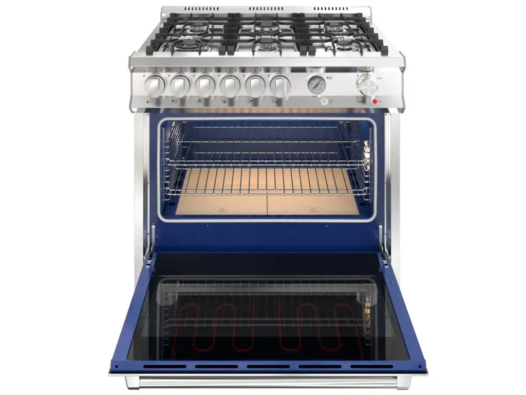 Magna 900 — frontal superior com forno aberto