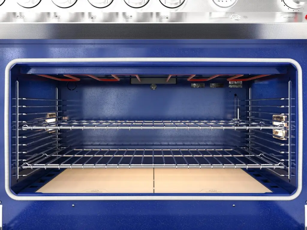 Magna 900 — interior do forno com revestimento Easy Clean