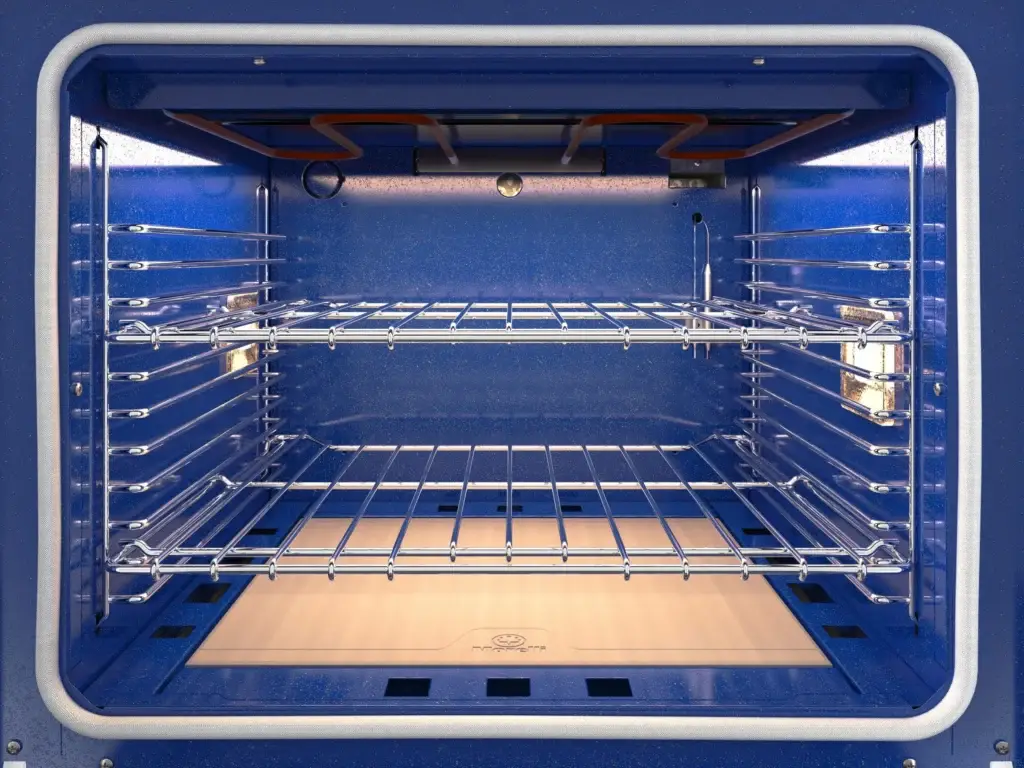 Zafira Evo 600 — interior do forno